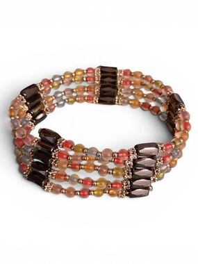 The Law of Attraction: The Lodestone Magnetite Multi-Strand Bracelet